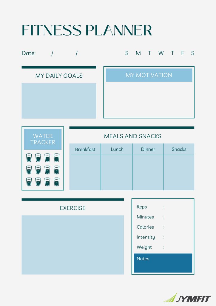 Free Fitness Planner